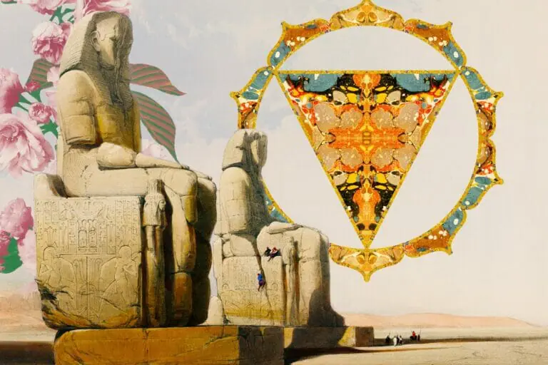 chakra symbol ancient egypt spiritual art